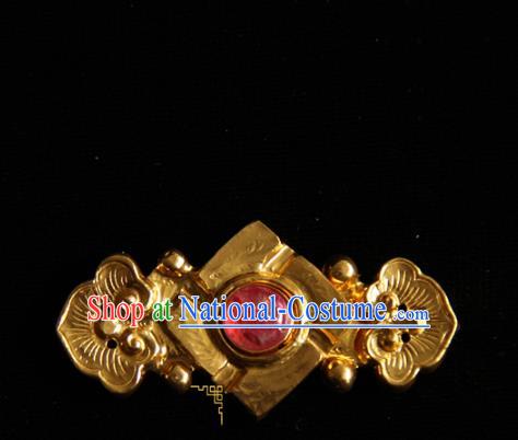 China Handmade Ming Dynasty Hanfu Button Ancient Noble Lady Costume Buckle