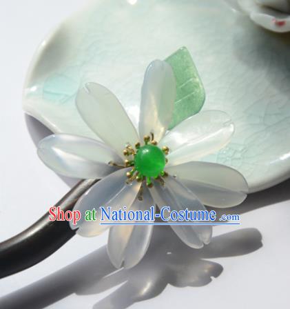 Chinese Traditional Hair Accessories Hanfu Ebony Hair Stick Ancient Princess Daisy Hairpin