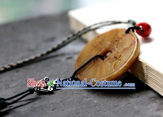 Handmade Traditional Waist Jewelry China National Jade Pendant Accessories