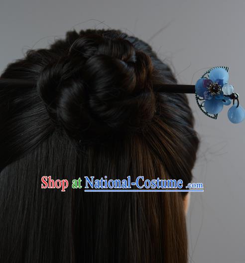 China Traditional Hanfu Wood Hair Stick Hair Accessories Cheongsam Hairpin