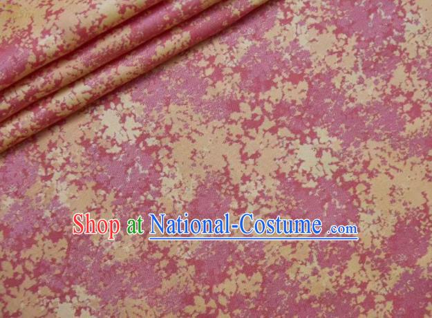 Chinese Classical Pink Flowers Pattern Design Song Brocade Fabric Asian Traditional Silk Material