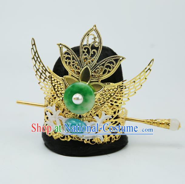 Chinese Ancient Prince Hair Accessories Drama Swordsman Hair Crown for Men