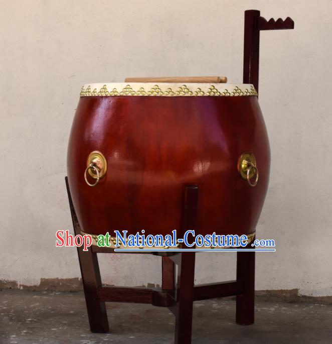 Chinese Traditional Beijing Opera Drum Lion Dance Cowhide Drum