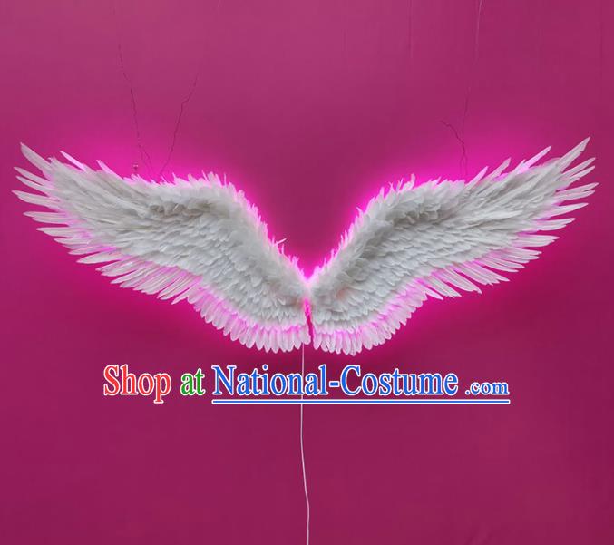 Halloween Stage Show Feather Wings Brazilian Carnival Catwalks Prop for Women