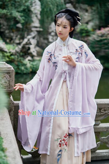 Chinese Ancient Drama Nobility Lady Hanfu Dress Traditional Ming Dynasty Royal Princess Costumes for Women