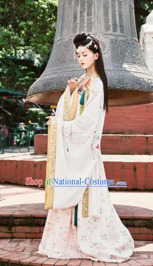 Chinese Ancient Drama Imperial Consort Hanfu Dress Traditional Tang Dynasty Palace Lady Costumes for Women