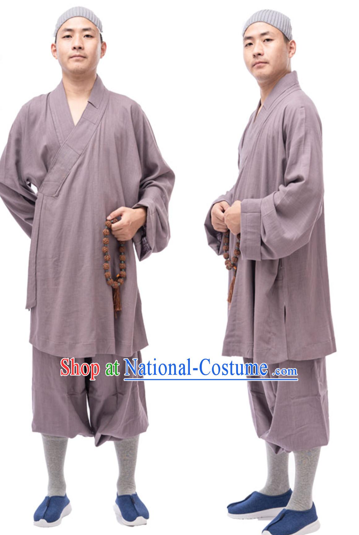 Ancient Chinese Style Monk Dresses Monk Garment for Men