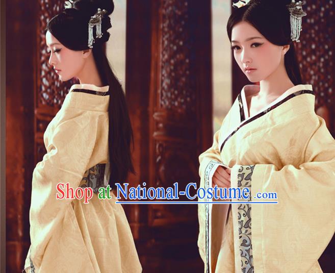 Chinese Ancient Royal Infanta Hanfu Dress Traditional Han Dynasty Imperial Consort Costumes for Women