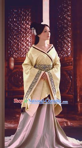 Chinese Ancient Royal Infanta Hanfu Dress Traditional Han Dynasty Imperial Consort Costumes for Women