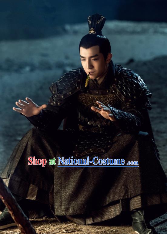 Traditional Chinese Drama Royal Nirvana Ancient Prince of Qi Xiao Dingtang Costumes for Men