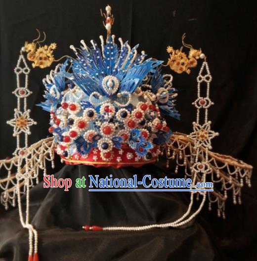 Traditional Chinese Ming Dynasty Empress Phoenix Coronet Hairpins Ancient Court Queen Hair Accessories for Women