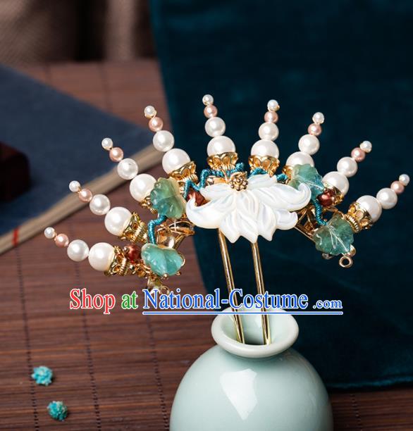 Traditional Chinese Hanfu Song Dynasty Hairpins Handmade Ancient Princess Hair Accessories for Women