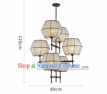 Chinese Traditional Iron Hanging Lantern Handmade New Year Lamp Palace Lanterns