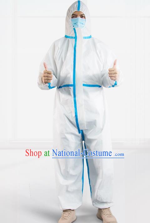 Medical Grade Isolation Clothing to Avoid Coronavirus Nonwoven Protection Suit