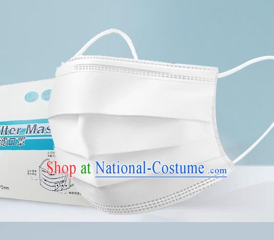 Professional White Disposable Medical Mask to Avoid Coronavirus Respirator Protective Masks Face Mask 20 items