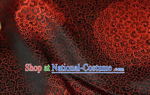 Chinese Traditional Auspicious Clouds Pattern Brocade Fabric Silk Satin Fabric Hanfu Material