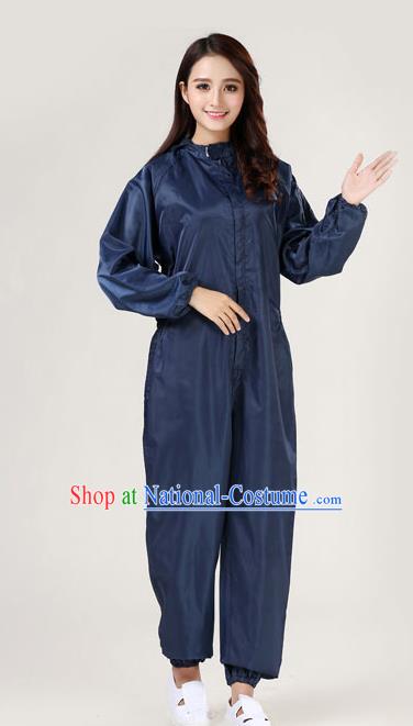 Medical Grade Black Disposable Isolation Clothing to Avoid Coronavirus Medical Protection Suit