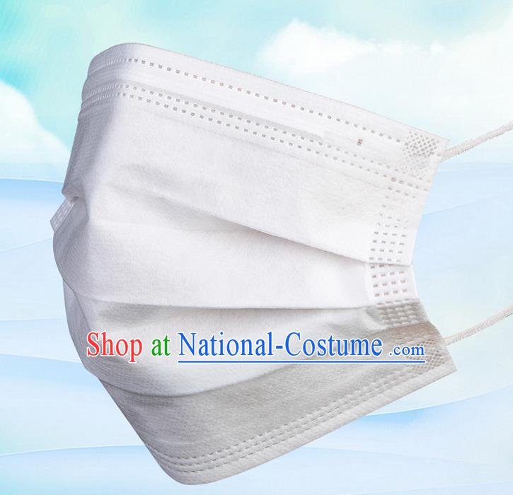 White Guarantee Professional to Avoid Coronavirus Personal Protective Respirator Disposable Mask Medical Masks 50 items