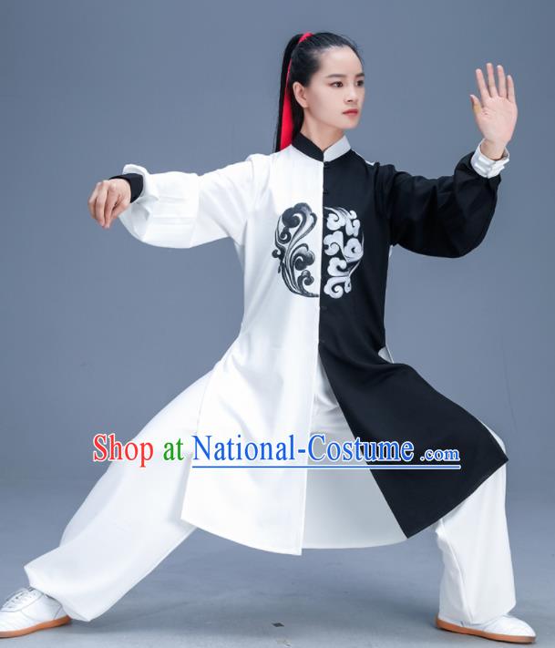 Chinese Traditional Kung Fu Tai Chi Training Garment Outfits Martial Arts Stage Show Costumes for Women