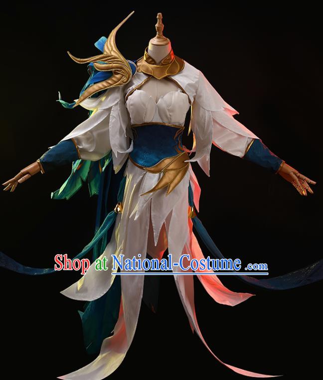 Chinese Cosplay Female Swordsman Hanfu Dress Traditional Ancient Princess Costumes for Women