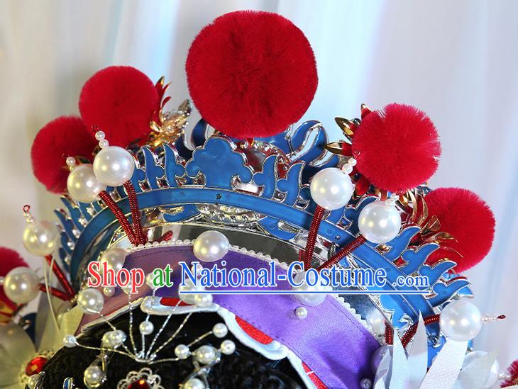 Chinese Traditional Cosplay Queen Phoenix Coronet Ancient Empress Hat for Women