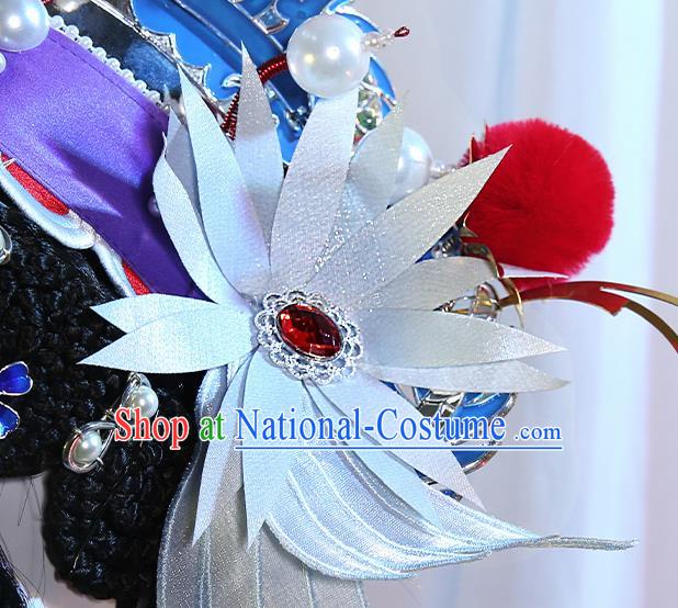 Chinese Traditional Cosplay Queen Phoenix Coronet Ancient Empress Hat for Women