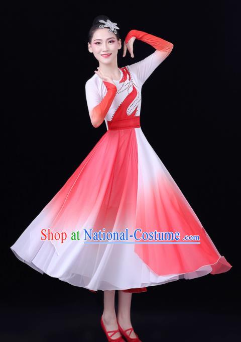 Chinese Traditional Classical Dance Dress Opening Dance Modern Dance Costume for Women