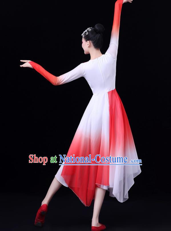 Chinese Traditiona Classical Dance Dress Opening Dance Modern Dance Costume for Women