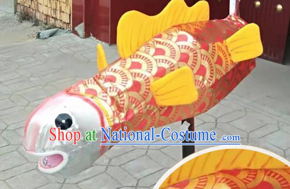 Chinese Traditional Red Carp Lantern Handmade Lantern Festival Fish Lamp