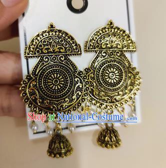 Asian India Traditional Ear Jewelry Indian Handmade Retro Earrings for Women