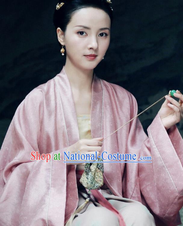 Chinese Ancient Song Dynasty Dauphine Zhang Nianzhi Drama Royal Nirvana Replica Costumes for Women