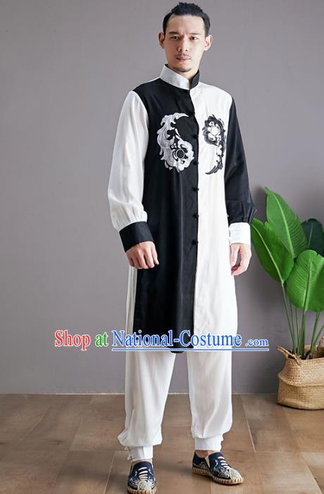 Chinese Martial Arts Outfits Traditional Tai Chi Kung Fu Training Costumes for Men