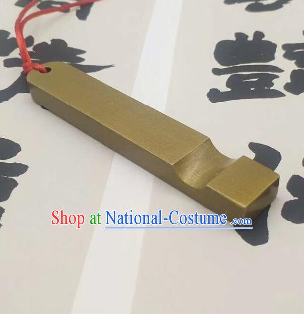 Chinese Traditional Paper Weight Handmade The Four Treasures of Study Calligraphy Brass Handwriting Supplies