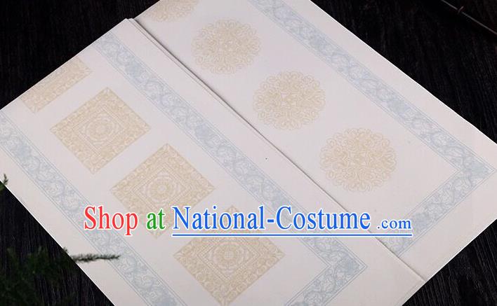 Chinese Traditional Spring Festival Couplets Calligraphy Batik Paper Handmade Couplet Writing Art Paper