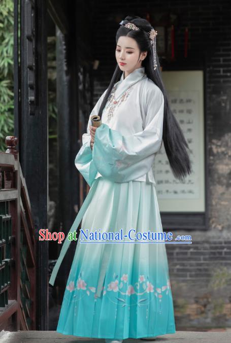 Chinese Traditional Ancient Goddess Princess Historical Costumes for Women