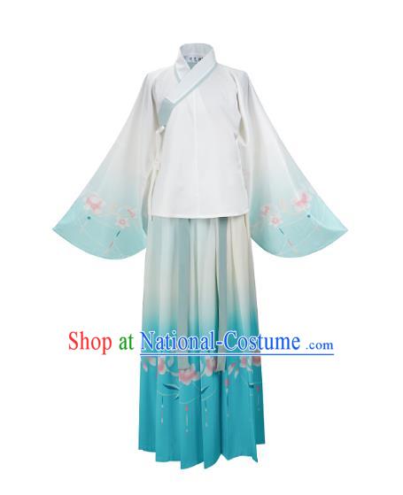 Chinese Traditional Ancient Goddess Princess Historical Costumes for Women