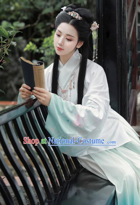 Chinese Traditional Ancient Goddess Princess Historical Costumes for Women