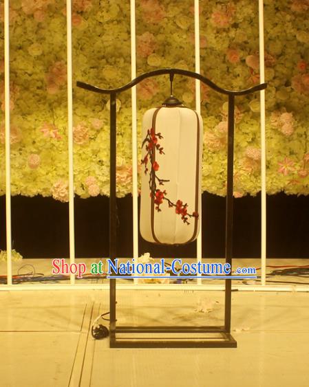 Chinese Traditional Printing Plum Lamp Desk Lanterns Handmade Lantern