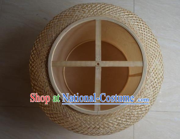 Chinese Traditional Handmade Bamboo Weaving Lanterns Hanging Lantern Parchment Lamp