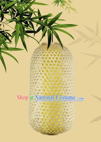 Handmade Chinese Countryside Hanging Lanterns Traditional Palace Lantern Bamboo Art Scaldfish Lamp