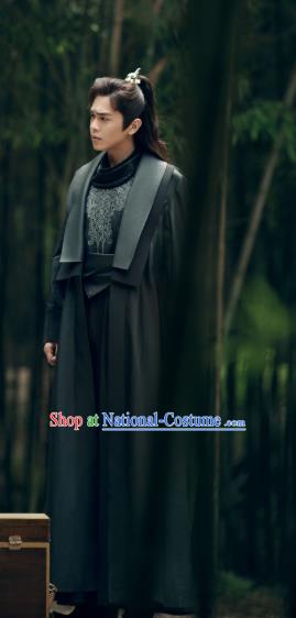 Chinese Drama Joy of Life Ancient Swordsman Fan Xian Nian Wuzhu Replica Costume and Headpiece Complete Set