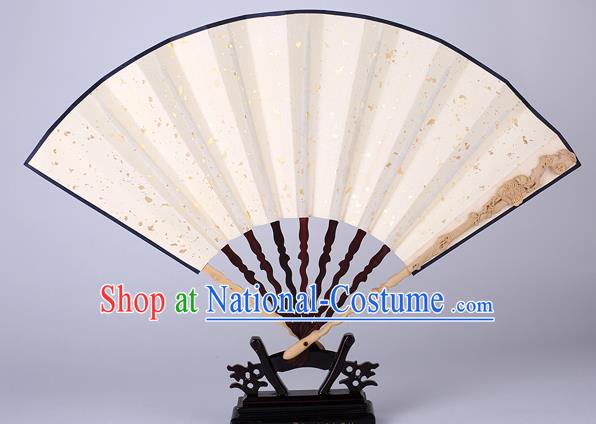 Traditional Chinese Handmade Carving Plum Paper Folding Fan China Accordion Fan Oriental Fan