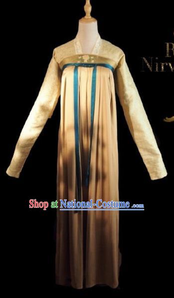 Chinese Ancient Court Maid A Bao Costume Historical Drama Royal Nirvana Song Dynasty Hanfu Dress for Women