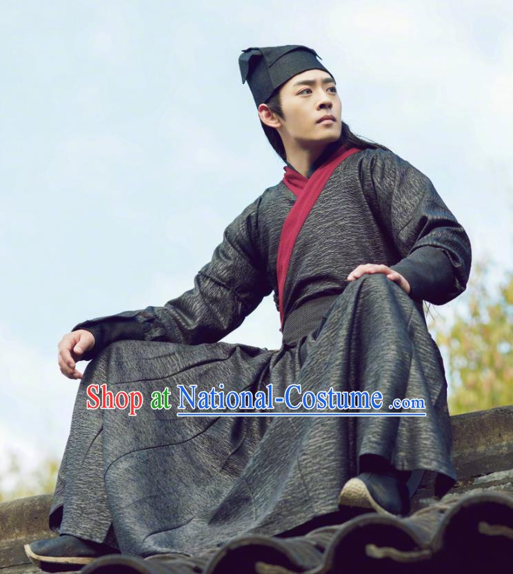 Chinese Ancient Registrar Sima Dang Clothing Historical Drama Xia Tan Jian Bu Zhi Costume for Men