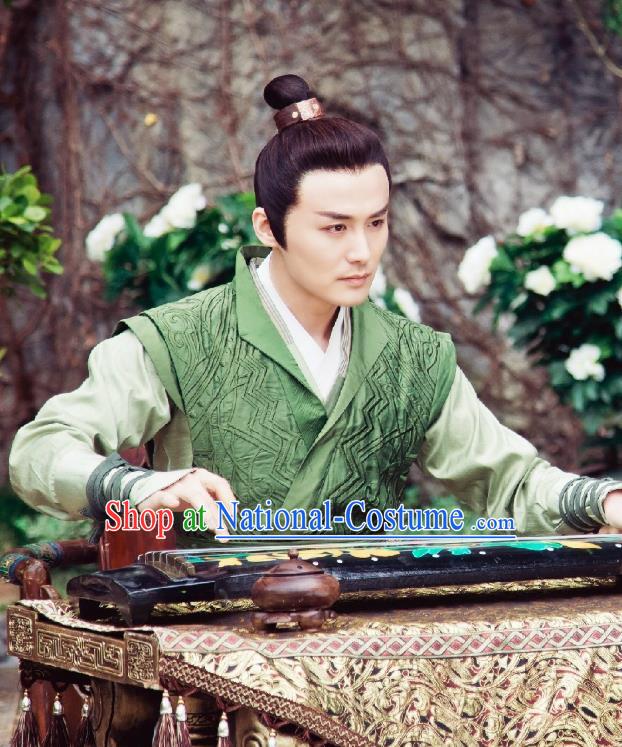 Chinese Ancient Historical Drama A Step Into The Past Qin Dynasty Prince Zhao Pan Costume for Men