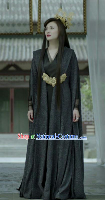 Chinese Ancient Royal Princess Li Yunrui Historical Drama Qing Yu Nian Joy of Life Costume and Headpiece Complete Set