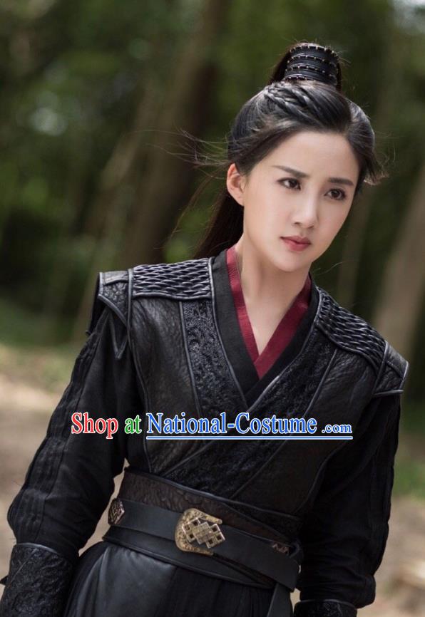 Chinese Ancient Female Assassin Hen Xiang Hanfu Dress Historical Drama Princess Silver Pink Costume and Headpiece for Women