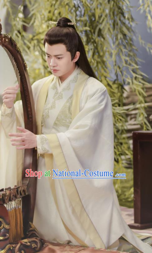 Drama Under the Power Chinese Ancient Ming Dynasty Imperial Guard Lu Yi Costume and Headpiece Complete Set