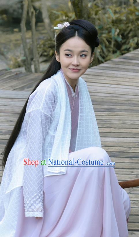 Chinese Ancient Civilian Lady Historical Costumes and Hairpins Drama Tang Dynasty Tour Li Anlan Dresses