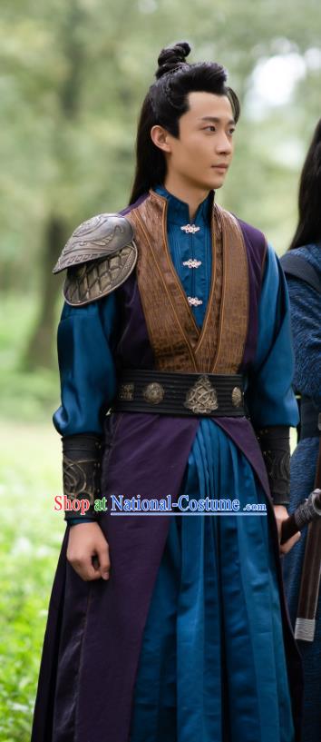 Chinese Ancient Swordsman Clothing Drama The Romance of Hua Rong Prince Jin Yiwen Costumes